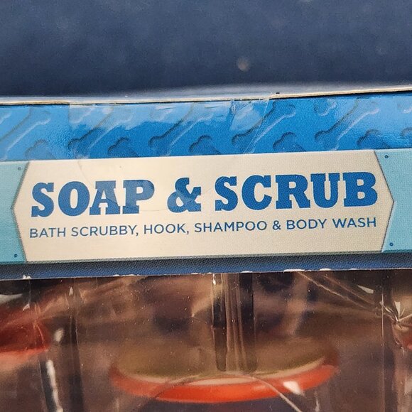 Nickelodeon Paw Patrol 4pc Soap Scrub Shampoo Body Wash Scrubby Hook Bath Set - Picture 16 of 16